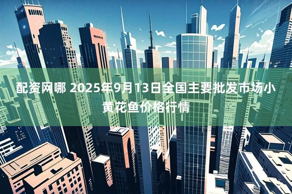 配资网哪 2025年9月13日全国主要批发市场小黄花鱼价格行情